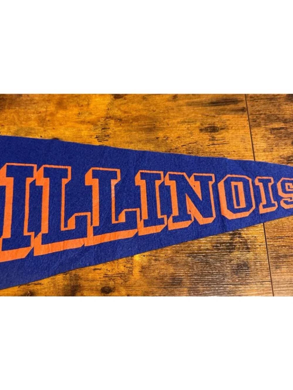 Vintage University of Illinois pennant